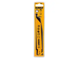 5 x Dewalt DT2346-QZ Bi-Metal Reciprocating Blade for Metal Cordless 152mm x 18 TPI