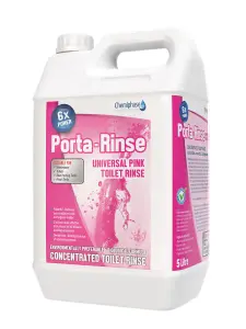 Twin Pack - No-Rinse Blue Chemical Fluid & Pink Toilet Rinse 10L