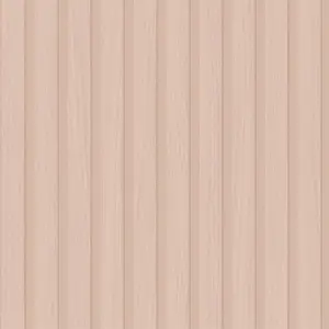 Contemporary Wood Slat Wallpaper In Soft Pink