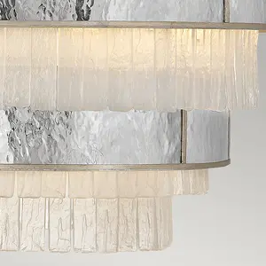 Luminosa Hinkley Reverie Cylindrical Pendant Ceiling Light Champagne Gold