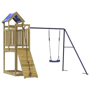 Berkfield Outdoor Playset Impregnated Wood Pine