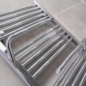 Jenna Chrome Heated Towel Rail - 1800x600mm