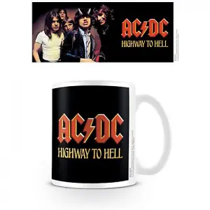 AC/DC Highway To Hell Mug White/Black/Red (One Size)