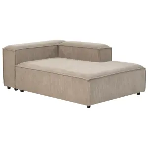 Left-Hand Corner Sofa ARDAL Taupe Left Hand