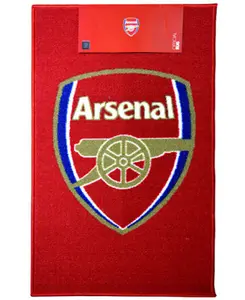 Iconic Arsenal FC Crest Floor Rug