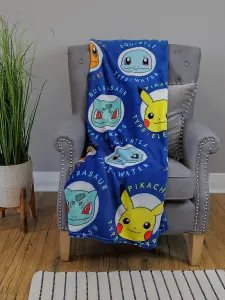 Pokemon Gotta Rotary Fleece Blanket