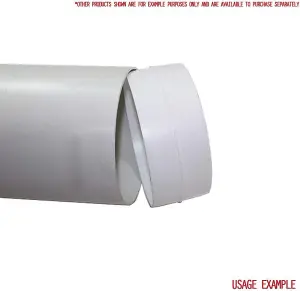 Blauberg Round Circular Plastic Ventilation Duct Pipe Joining Coupler - 200mm 8" Dia