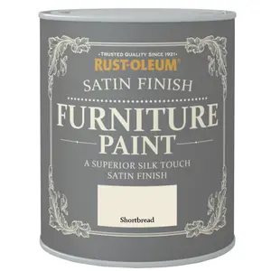 Rust-Oleum Shortbread Satinwood Furniture paint, 750ml