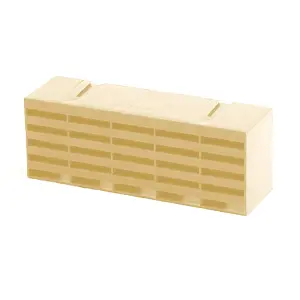 20 x Buff Air Bricks Vent 9" x 3" Brick Grille AirBrick Flow Vents Ventilation