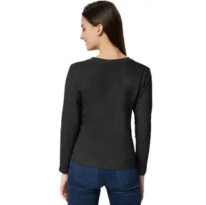 Women's Long-Sleeved Top - black L