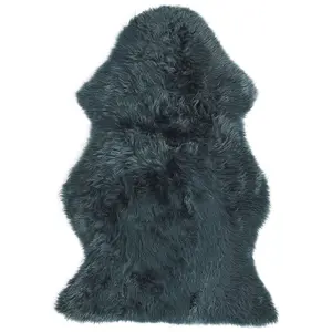 Sheepskin Rug Dark Green ULURU