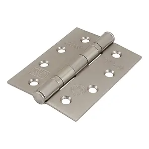 TIMCO Ball Bearing Hinges Grade 11 Steel Satin Nickel - 102 x 76 x 2.7