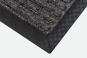 Brushway Entrance Mat 90 x 120cm Charcoal