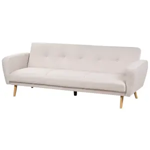 3 Seater Sofa FLORLI Light Beige