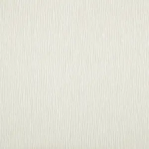 Boutique Shimmer Ivory Metallic & glitter effect Wave Textured Wallpaper Sample