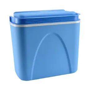 24L Insulated Cool Cooler Box Blue