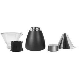 Pour Over Coffee Maker 1000ml Black