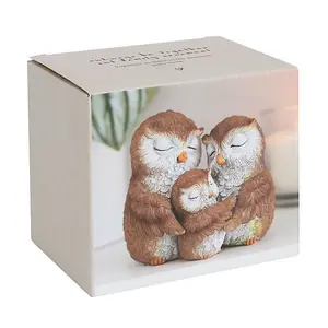 Owl Family Ornament With Mini Sentiment Card