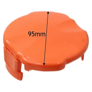 SPARES2GO Line Spool Cap compatible with Flymo Contour XT 18v 20V Li 500XT 24v Strimmer Trimmer