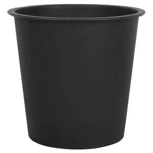 Plant Pot BALZO Synthetic Material Black