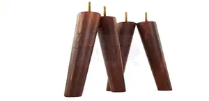 Wood Legs Mahogany Washed 180mm High Set Of 4 Replacement Angled Furniture Legs Set Of 4 Sofas Chairs Stools M8