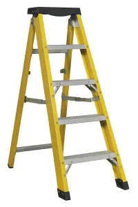 Sealey Fibreglass Step Ladder 4-Tread EN 131 FSL5