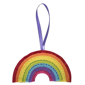 FELT KIT RAINBOW - Felt Decoration Kit: Rainbow - Trimits