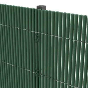 Ecologic Green Composite Garden screen (H)1m (W)3m