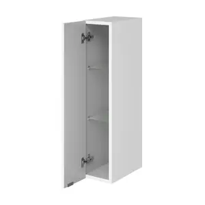 GoodHome Imandra Gloss White Single Deep Wall cabinet (W)200mm (H)900mm