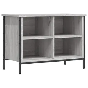 Shoe Cabinet Grey Sonoma 69x35x50 cm Engineered Wood