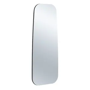 Full Length Organic Pebble Mirror Black