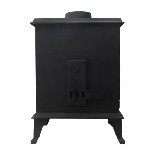 SunDaze Multifuel Stove 7KW Woodburning Fireplace Cast Iron Eco Design Defra Approved