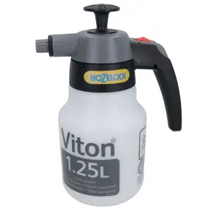 Garden Pressure Sprayer Viton Multi Purpose Adjustable Nozzle Hozelock 1.25L