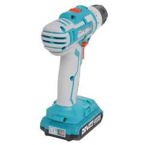 Total Li-Ion 20V Cordless Drill (with Battery & Charger) - TDLI20021E