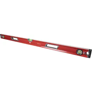 Premium 1200mm 3 Chamber Spirit Level with Precision Milled Grip Handle