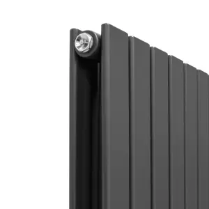 Designer Flat Radiator - 1800 x 560mm - Anthracite