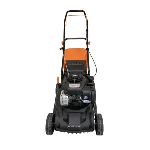 Yard Force 40cm Hand Push Petrol Lawnmower with 125cc Briggs and Stratton 300 Engine GMB40