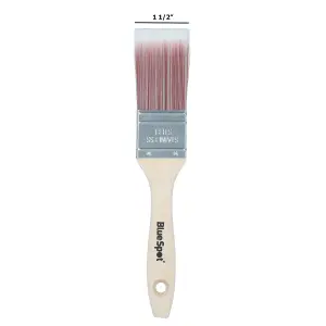 1.5 Synthetic Paint Brush Painting + Decorating Brushes With Wooden Handle 6pk