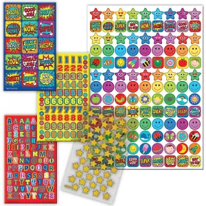 Paper Projects Bumper Reward Stickers (Pack of 350) Multicoloured (One Size)