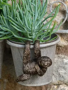 Three Toed Sloth Plant Pot Hanger