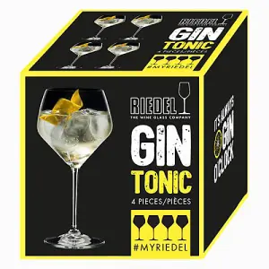 Riedel Diamond Shape Gin Glasses Pack of Four