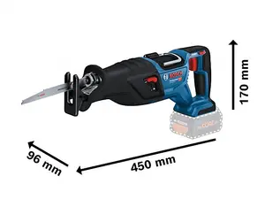 Bosch 06016C0070 GSA 18V-28 Pro BITURBO Reciprocating Saw 18V 2 x 5.5Ah ProCORE18V Li-ion BSH6016C0070