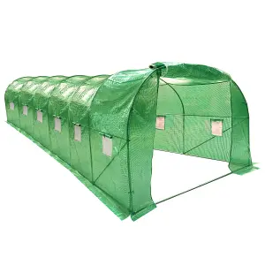 Growhouse Wolf Walk-In Garden Polytunnel 6m x 3m Green