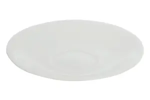 Essentials by Premier Sam Embossed White Saucer