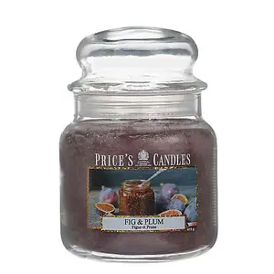 Prices Fragrance Collection Fig & Plum Medium Jar Candle