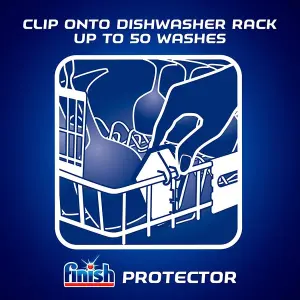 6 x Finish Glass & Dishwasher Protector 30g Protects Dishes & Maintains Shine