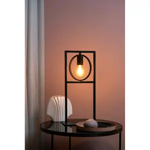 Lucide Suus Classic Table Lamp - 1xE27 - Black