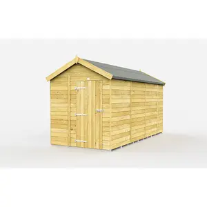 DIY Sheds 6x13 Apex Shed - Single Door Without Windows