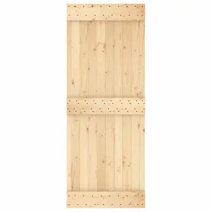 Berkfield Door NARVIK 80x210 cm Solid Wood Pine