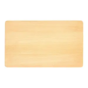 Interiors by Premier Rectangular Chopping Board, Thick and Durable Cutting Board for Kitchen Worktops, Kitchen Chopping Board